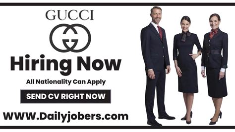 gucci hamburg jobs|gucci job opportunities.